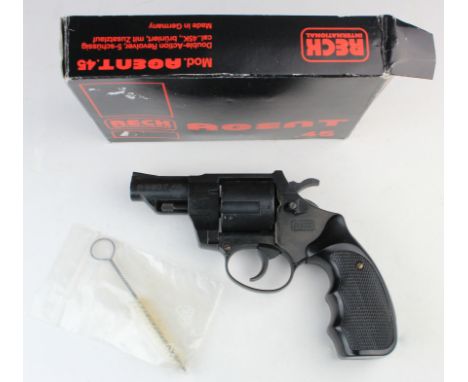 Reck International Double Action Revolver Mod. AGENT START - Blank Firing in original box with instruction leaflet. 