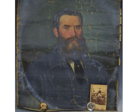 Nautical Ephemera - a 19th century Scottish SchoolCaptain Alexander Scroggie of the Barque Pitfour, Peterheadoil on canvas; W