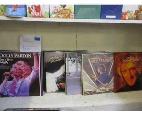 1960s, 1970s and 1980s pop records to include Rod Stewart, Tamla Motown, Diana Ross, Michael Jackson, Queen, Madonna and othe