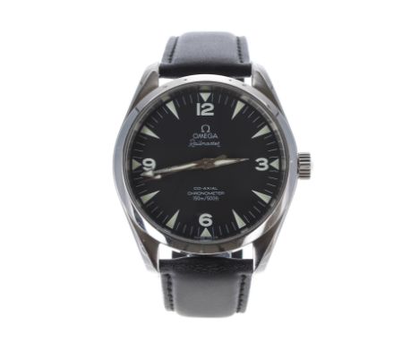 Omega Railmaster Co-Axial Chronometer 150m/500ft automatic stainless steel gentleman's wristwatch, reference no. 25025200, se