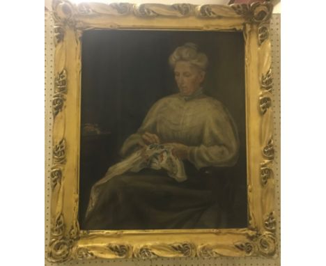 19TH CENTURY ENGLISH SCHOOL "Elizabeth Christine Frolich Somerville (nee Wiborg) wife or possibly widow of Thomas Townsend So