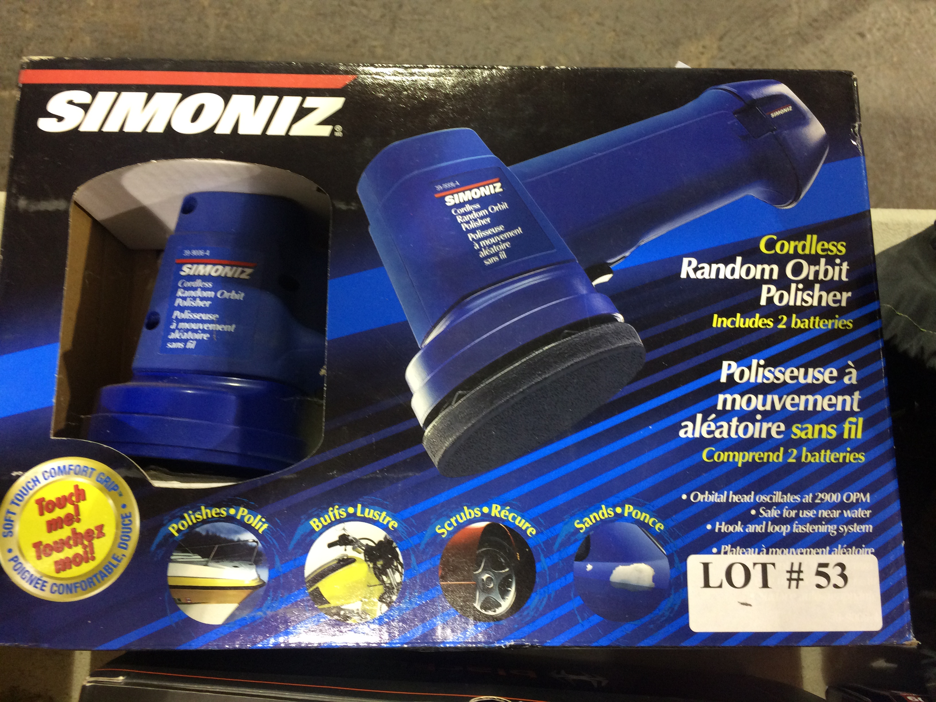 Simoniz Cordless Random Orbit Polisher