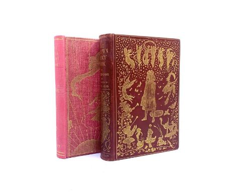 Lang, Andrew, The Brown Fairy Book, first edition, London: Longmans, 1904, octavo, publisher's gilt brown cloth, all edges gi