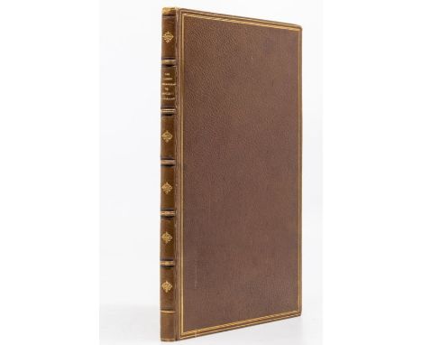[Dickens, Charles]. Bentley's Miscellany, contributions by "Boz", [1837]. Zaehnsdorf binding in full crushed morocco with rai