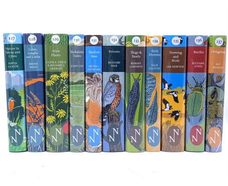 New Naturalists. No’s 127-137. Goode. (D). Nature In Towns and Cities. + Moss (Brian) Lakes Loughs and Lochs + Stace (Clive A