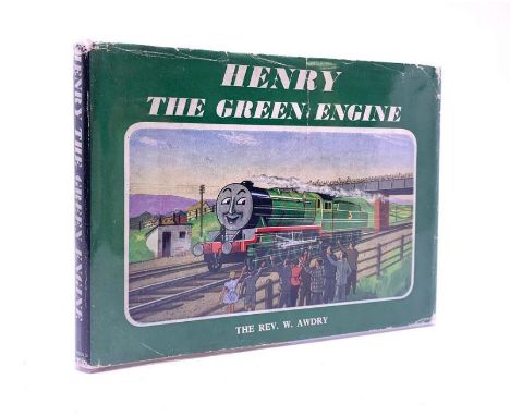 Awdry, Rev. W. Henry the Green Engine, first edition, Leicester: Edmund Ward, 1951, yellow cloth, unclipped dust-jacket price