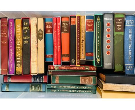 Folio Society. Crossley-Holland (K). Folk Tales of the British Isles, 1985; &amp; Daniel (William): A Voyage Round the Coast 
