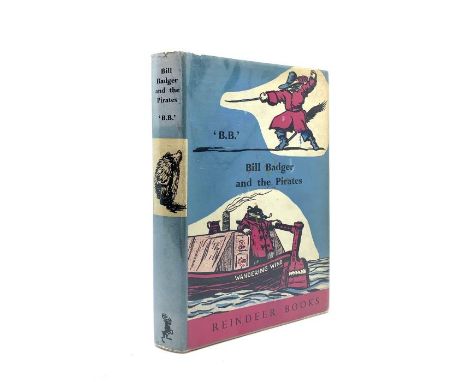 'B.B.' Bill Badger and the Pirates, first edition, London: Hamish Hamilton, 1960. Octavo, publisher's bright yellow cloth, un