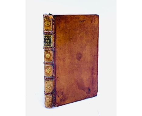 Dedekind, Friedrich. Grobianus et Grobiana, Hardervici: Nicolaum a Wieringen, 1650. Duodecimo, full polished calf with raised