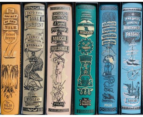 Folio Society. Burton (R). The Source of the Nile. 1993; &amp; A Secret Pilgrimage To Mecca and Medinah, 2004; and Stanley (H