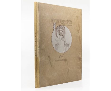 Erotica. Bayros, Franz von. Gotterliebschaften, Vienna: Artur Wolf, 1914, limited edition numbered 105/550. Quarto, quarter-v