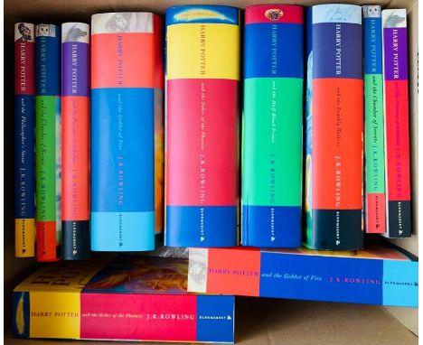 Rowling, J. K. Collection of Harry Potter books comprising seven hardbacks with dust-jackets: Harry Potter and the Philosophe