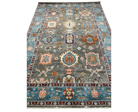 FINE CONTEMPORARY BAKSHAISH DESIGN CARPET. 272cm X 187cm 