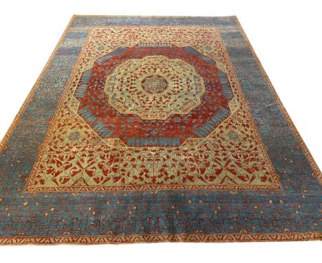 FINE MAMLUK CARPET, 320cm x 245cm. 