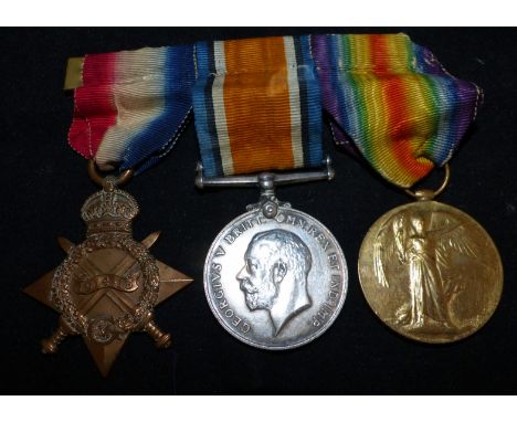 Cheshire Regiment WWI 14-15 Star to 12389 Pte Walter McCall Chesh R