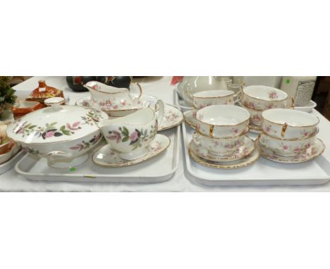 A Paragon "Victoriana Rose" part tea service