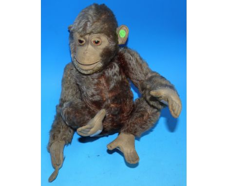 A Steiff monkey (no button)