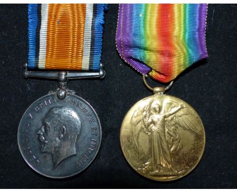 Cheshire Regiment WWI pair to 3811 Pte Harold L. Dean Chesh R