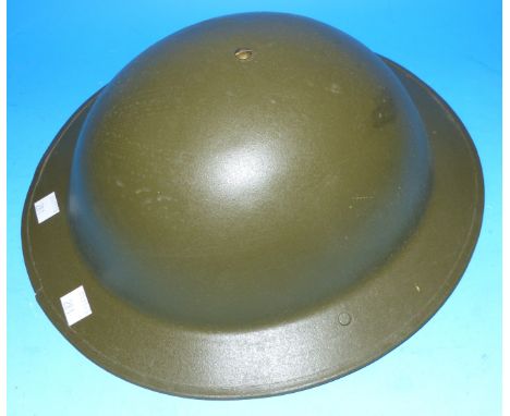 A WWII style British "Tommy" helmet mark 2