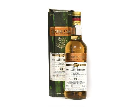 Port Ellen 1980 23 Year Old Single Malt Scotch Whisky, by independent bottlers Douglas Laing &amp; Co., for The Old Malt Cask