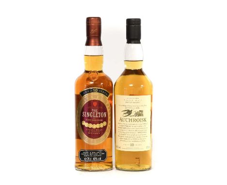 The Singleton of Auchriosk 10 Year Old Single Malt Scotch Whisky, 40% vol 70cl (one bottle), Auchriosk 10 Year Old Speyside S