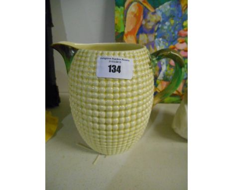 A Burslem for Wilkinson 'Corn' Jug