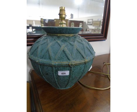 A Blue Bedside Table Lamp