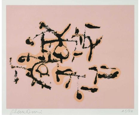 § Alan Davie (1920-2014) Opus D.579signed 'alan Davie' (lower left); numbered 21/50screenprint23 x 27.5cm