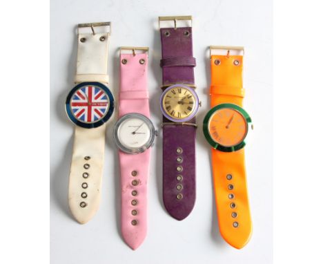 Four vintage Old England wrist watches, (some A/F).