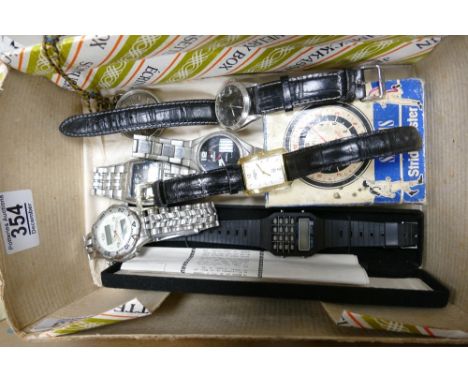 A collection of Wrist &amp; Stop watches including Rotary , Smiths, Ricardo etc 