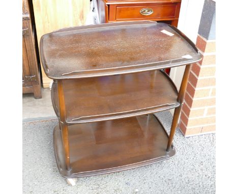 Ercol Mid Century Hostess Trolley: 