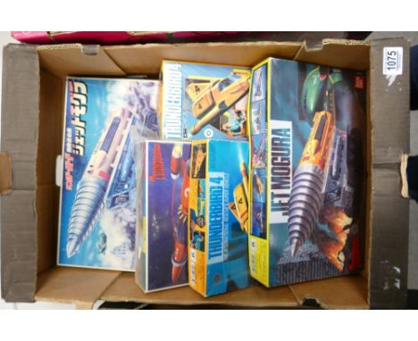 A collection of Vintage Bandai Modern &amp; Vintage Model Kits: 