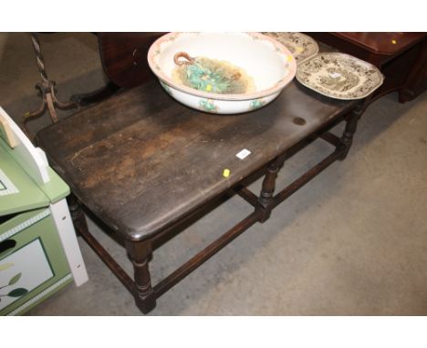 An Ercol coffee table 