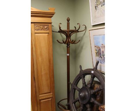 Bentwood hat and coat stand