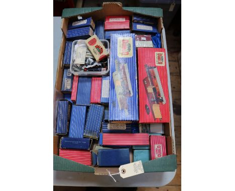 A good quantity Hornby Dublo etc railway. Including 12 various locomotives - Duchess of Montrose, 2x N2 0-6-2 tank, Bo-Bo die