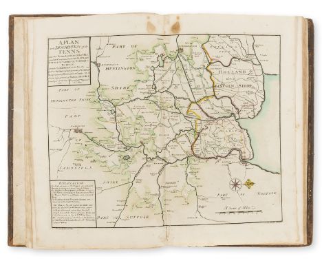 Norfolk.- [Badeslade (Thomas)] The history of the ancient and present state of the navigation of the port of King's-Lyn, and 