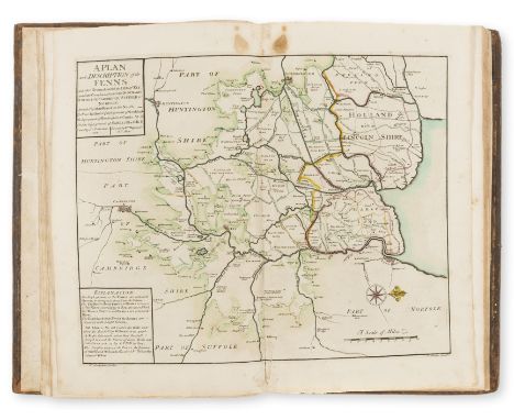 Norfolk.- [Badeslade (Thomas)] The history of the ancient and present state of the navigation of the port of King's-Lyn, and 