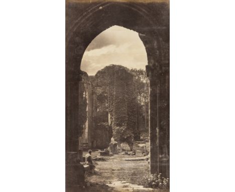 Britain.- Photograph Album, c.180 albumen prints of rural scenes, castles, houses, churches etc., various sizes (the largest 