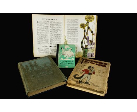 Children's Illustration Interest A Small Collection Of Vintage Books Four in total to include
1.A Little Book Of Singing Rhym