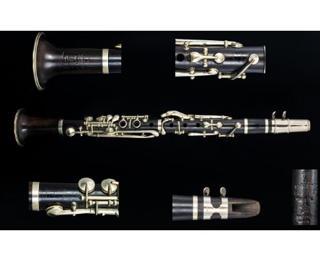 Auguste Buffet - Paris Albert Clarinet. Marked Auguste Buffet - Paris, 5 Point Star / Brevette / S.G.D.G. Please See Photo. G