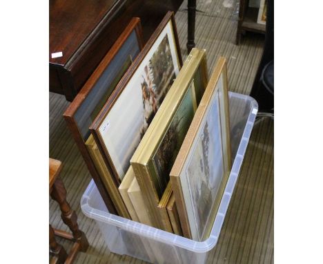 A box of pictures &amp; prints