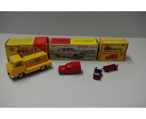 A Dinky Toys 'Atlas Copco' Compressor Lorry,&nbsp;No.436; together with two Dublo Dinky Toys, comprising Royal Mail Van, No.0