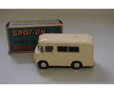 A Tri-ang Spot-On Wadham Morris Ambulance,&nbsp;No.207, boxed, with owner's club leaflet. 