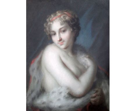 After Rosalba CarrierapastelPortrait of Winter23 x 19in.