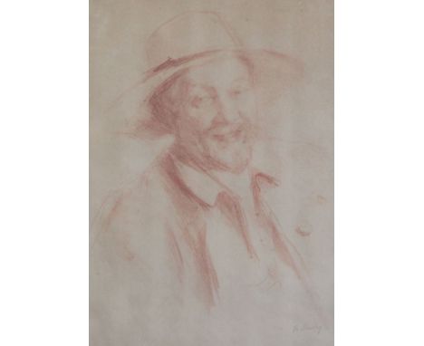 Albert de Belleroche (1864-1944)lithographPortrait of the artist's father, Paris 1909, catalogue number 470, from an edition 