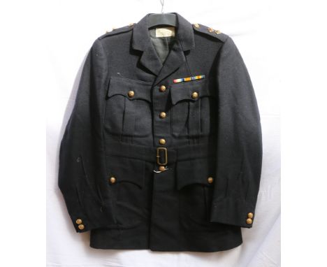 British Army dress uniform jacket with John Scott and Son of Glasgow label "Lieut A Gardiner June 1922 with Argyle and Suther