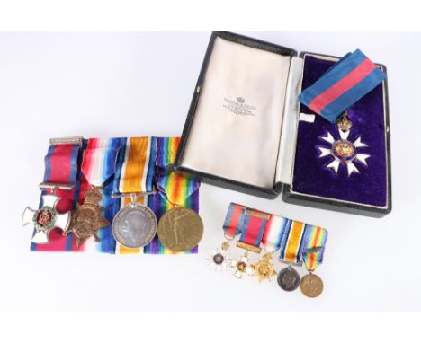 The medals of Lieutenant Colonel William Henry Annesley CMG DSO of the Royal West Kent Regiment, medals include The Most Dist