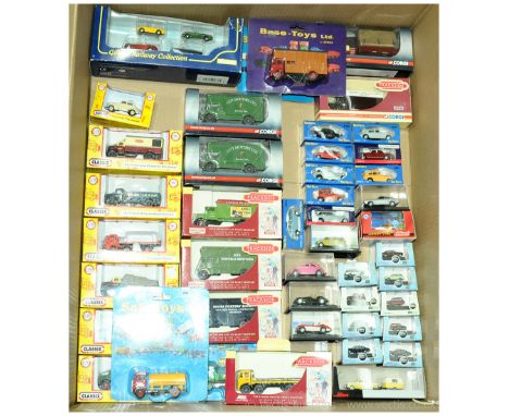 Lledo, Classix, Gilbow, Base Toys &amp; Others, Group Of Cars &amp; Commercials. To include Lledo Trackside DG146002 Guy Pant