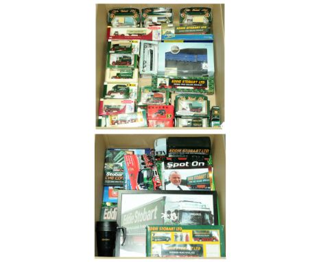 Eddie Stobart Mixed Vehicles, Literature &amp; Other Items. To include, Lledo various vans, Oxford Articulated Low Loader, Va