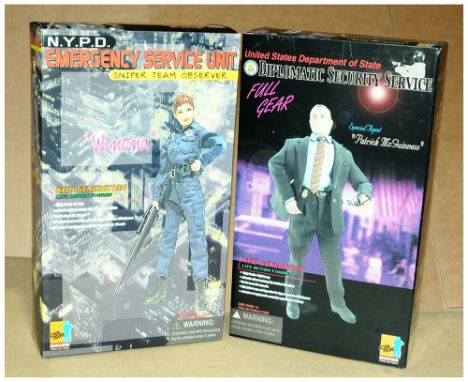 Dragon 1/6 12" Action Figures. 72006 NYPD Emergency Service Unit - Sniper Team Observer "Winona" &amp; 72010 United States De